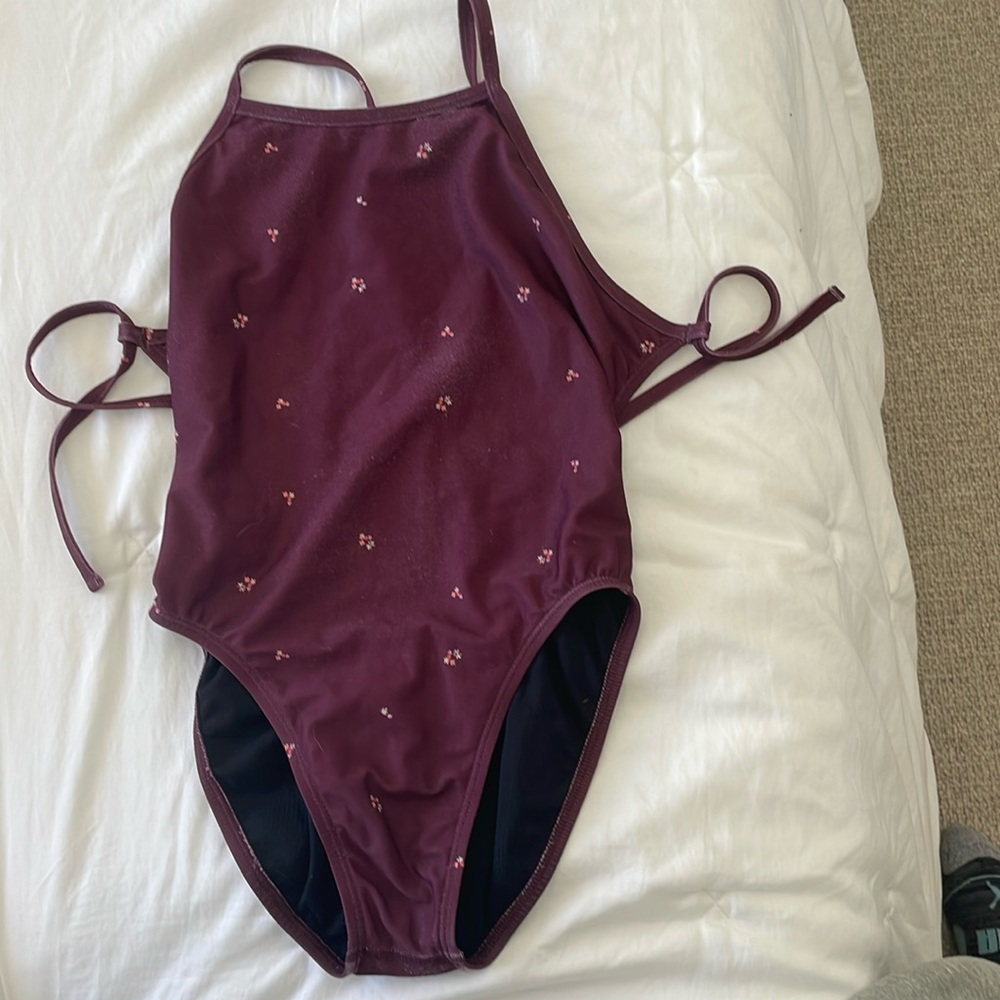 Jolyn purple flower suit!